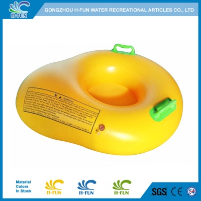 Inflatable Pool Floats Pear Shaped Water Slide Tube with Bottom 