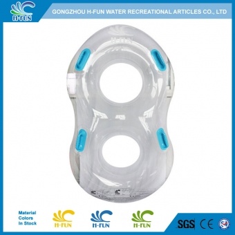 Transparent water slide tube