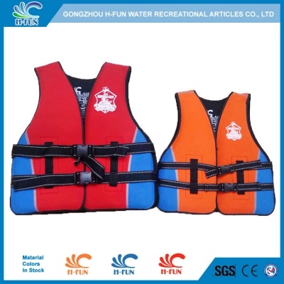 Neoprene with EPE water park life vest for adults 