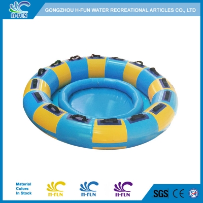 6 Person Slide Round Raft with Airbag Seats 