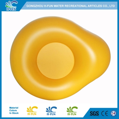 Inflatable Pool Floats Pear Shaped Water Slide Tube with Bottom 