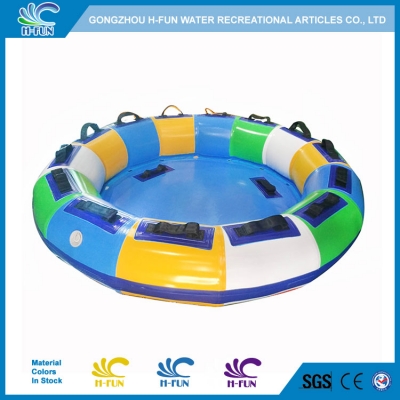 Water slide raft 3 person by 0.9mm PVC tarpaulin 