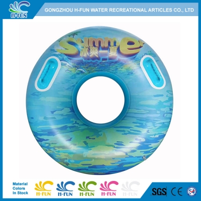 Customize Full Print Water Park Tubes for Lazy River and Wave Pool Float 