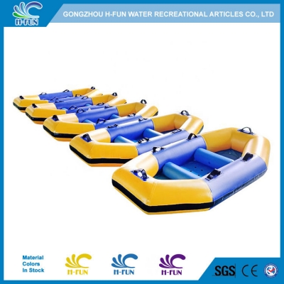 PVC Tarpaulin Inflatable Drifting Boat for Water Slide Raft 