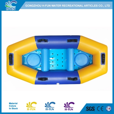 PVC Tarpaulin Inflatable Drifting Boat for Water Slide Raft 