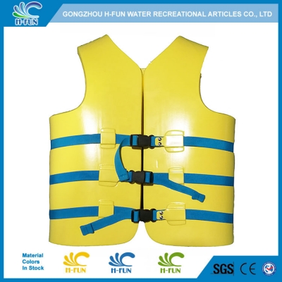Vinyl coated NBR foam life jackets for water park 