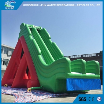 Inflatable Water Slide with pool