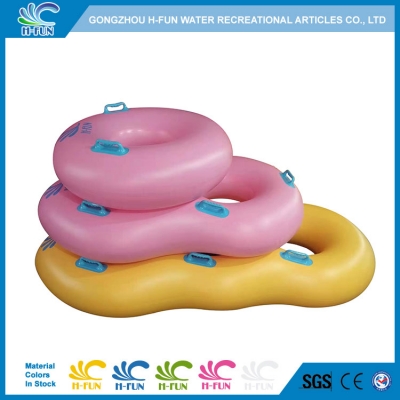 0.75mm PVC 106cm water park slide single tubes 