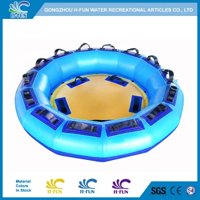 Custom design 5 person waterpark raft for water park family slide 