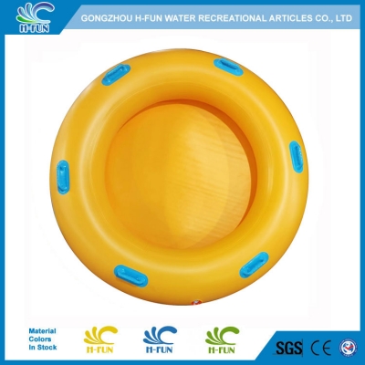 Extra reinforced water slide PVC family tube round raft 