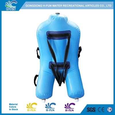 Water play equipment test dummy humaniod water bag 