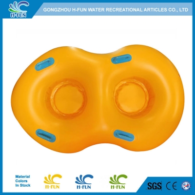 Water Slide Tube Raft with soft seat pad 