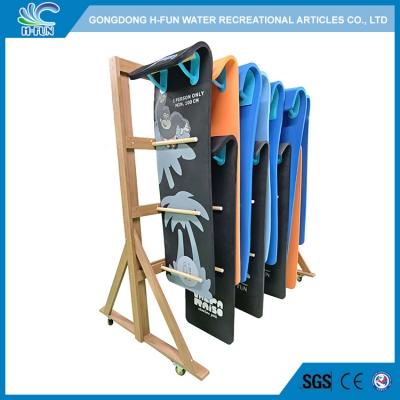 Heavy duty water park life jacket rack 