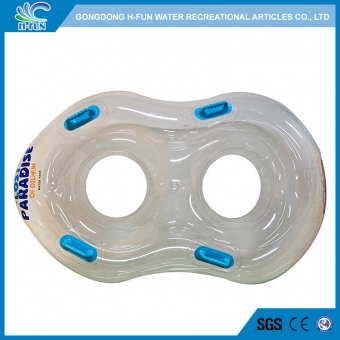 transparent water park tube