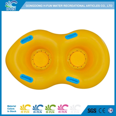 Water Slide Tube Raft with soft seat pad 