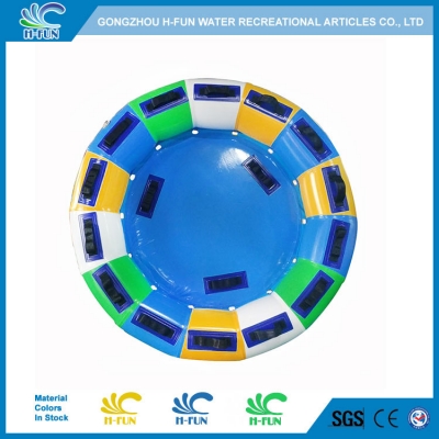 Water slide raft 3 person by 0.9mm PVC tarpaulin 