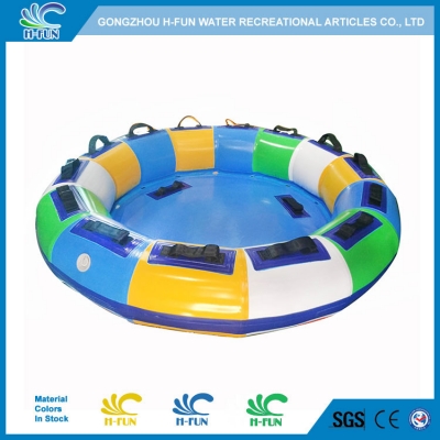 Water slide raft 3 person by 0.9mm PVC tarpaulin 