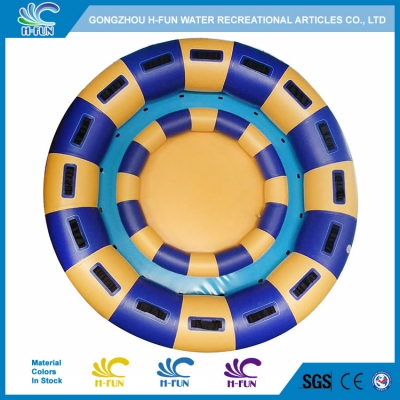 6 Person Slide Round Raft with Airbag Seats 