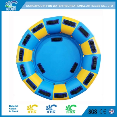 Water slide raft 3 person by 0.9mm PVC tarpaulin 