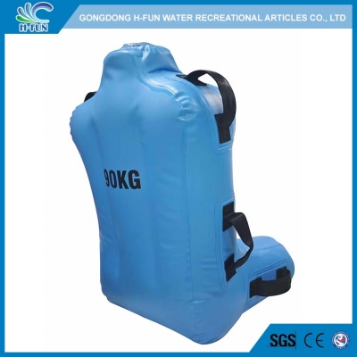 Water play equipment test dummy humanoid water bag 