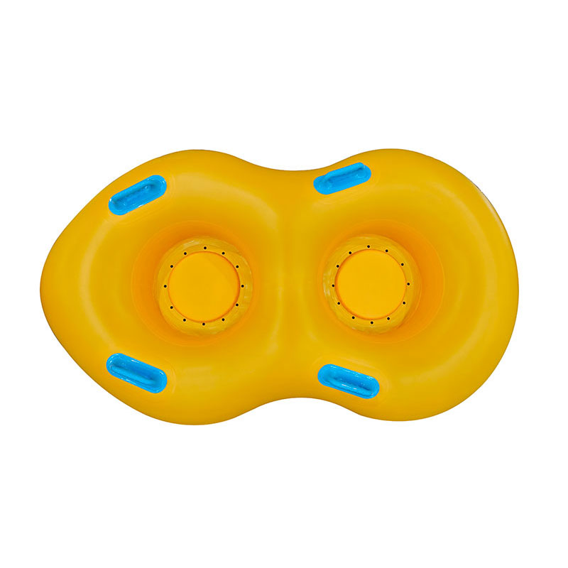 Water park tube double