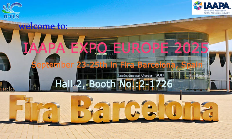 Welcome to the booth of Guangdong H-Fun in IAAPA Expo Europe 2025