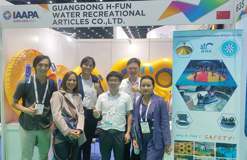 Guangdong H-Fun attended IAAPA Expo Asia 2024 and visited partners