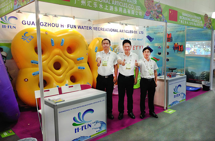 Guangzhou H-Fun Team Attended the Asian Attractions Expo in Singapore