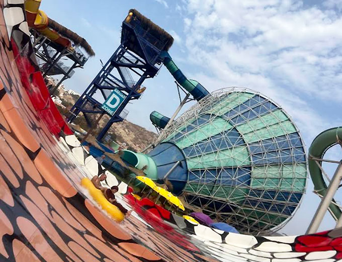 Water Park Products Shipped From Guangdong H-Fun to Algeria