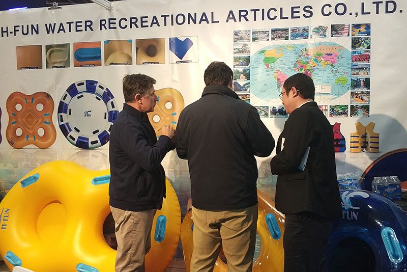 Guangdong H-Fun Showed New Brochure in IAAPA Expo Europe