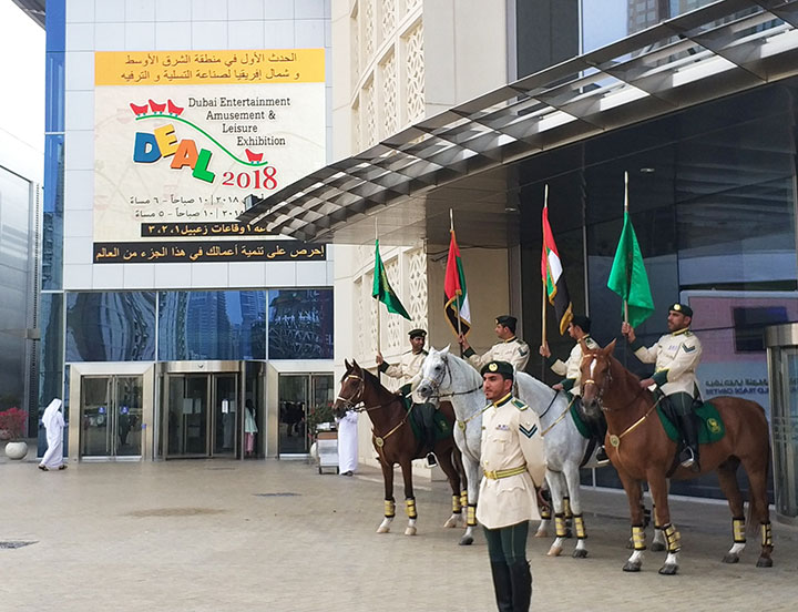 Guangdong H-Fun showed new designs in Dubai DEAL show